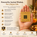 Shree Shani Yantra With Mantra In Gold Plated